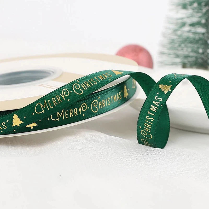 hristmas Printed Polyester Ribbon