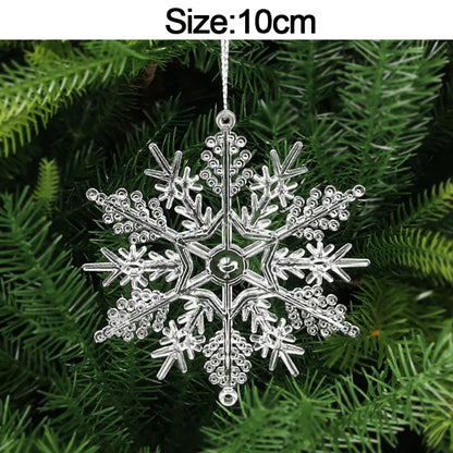 Christmas Home Decorations Crystal Acrylic Ornaments