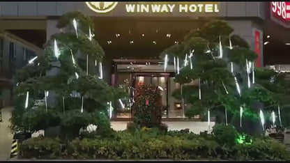 ✨ 30/50cm Waterproof Meteor Shower LED Light Tubes – 8-Tube Set